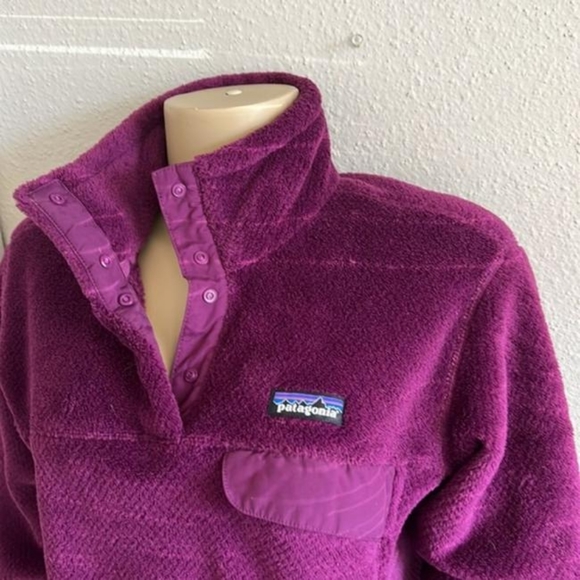 *NEW* Patagonia, XXS | Purple Snap Re-Tool LS Pullover - Picture 7 of 7
